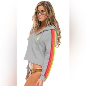 Aviator Nation Set - sweatshirt and pants Excellent Condition! Light Grey